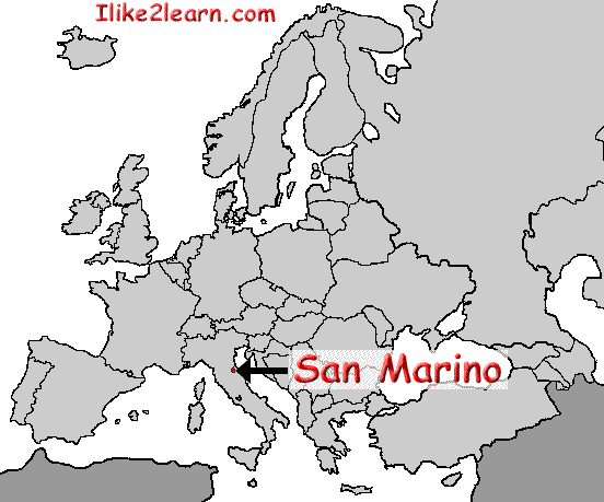 travel and tour europe including san marino with the europe map quiz ...