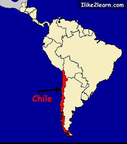 Map Of Chile South America