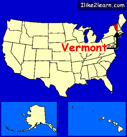 Vermont on Vermont Map