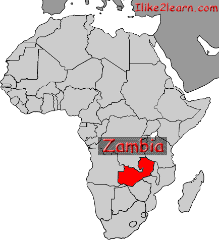 Map Of The World Zambia Map Of The World Zambia