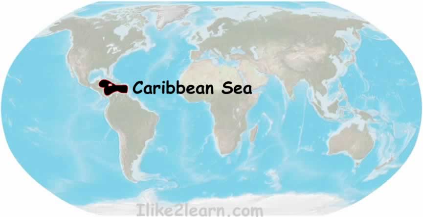 Caribbean Sea Map