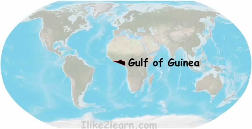 Gulf of Guinea Map