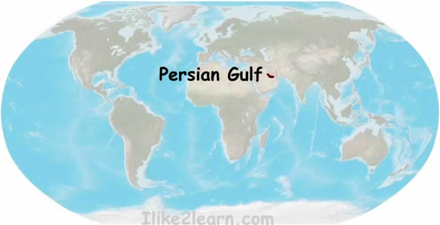 Persian Gulf Map